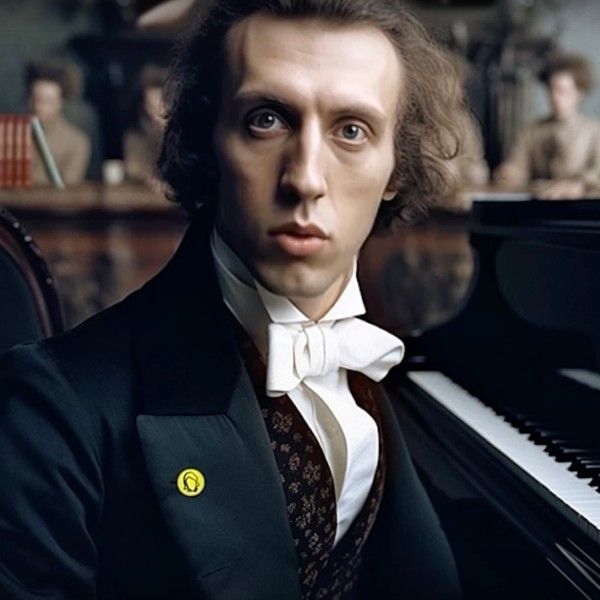 Laudatory speech for Frank Bodin by Fréderic Francois Chopin